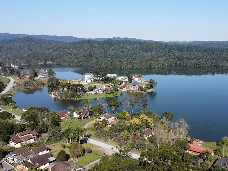 Paisagem natural em Rio dos Cedros
